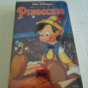 Pinocchio Walt Disney's - VHS Tape - 1993 - Masterpiece Collection